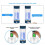 Portable Hydrogen Water Generator Hydrogen Rich Water Maker Bottle Cup USB Rechargeable Drinking Bottle 420ML 6