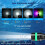 Sofirn SD08 3200lm Diving Flashlight Range 385m Diving Flashlight Underwater Deep Flashlight with 360 RGB Indicator 3