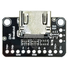 Carte de Dérivation DVI pour Adafruit pour Périphériques Sources Compatibles , Module Adaptateur D'Interface Vidéo Numérique Haute Vitesse