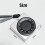 60 Minutes Mechanical Wind  Timer, Loud Alarm Manual Countdown Kitchen Timer, Battery-Free Timer for Cooking, Baking 9