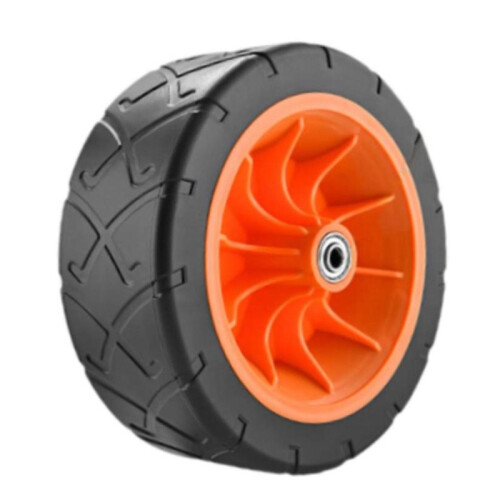 Folding Wagon Wheel for Heavy Duty Garden Utility Cart - Smooth Quiet Rolling Replacement