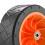 Folding Wagon Wheel for Heavy Duty Garden Utility Cart - Smooth Quiet Rolling Replacement 4