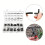 Car Hose Connector Assortment Reducer Set Plastic Straight T Piece Connectors for Cooling Systems Engine-Feed Systems 3