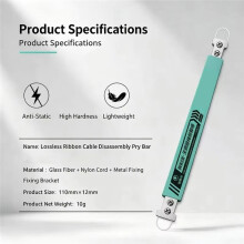 CXB-01 Ribbon Cable Removal Pry Bar Insulated Non Conductive Anti Static Glass Fiber for Phone Cable Repair Hand Tools