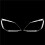 Car Headlamp Lens Transparent Headlight Shell Headlight Cover for   US Version 2005-2008 Left 5