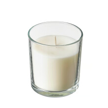 IKEA LOTSFÅGL Scented Candle in Glass 40Hr