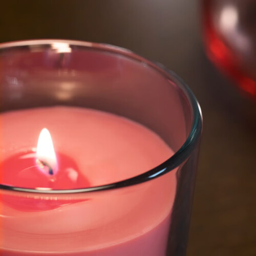 IKEA LOTSFÅGEL Scented Candle in Glass 40Hr 2