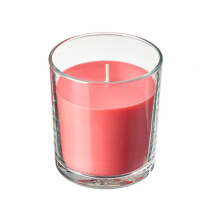 IKEA LOTSFÅGEL Scented Candle in Glass 40Hr