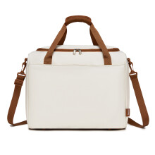 Kono Sac de Voyage, Sac à Main de 24L, Imperméable, W40xH30xD20 cm, Beige