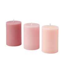 IKEA LOTSFÅGEL Pink Candles 30Hr