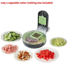 (9in1)Trancheuse de cuisine polyvalente avec lames en plastique et acier inoxydable de qualité alimentaire