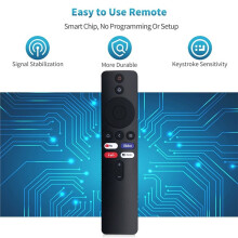 Ersätt XMRM-M3 Röstfjärrkontroll för Mi TV Stick för Mi Box S Mi-Box 3 4K Mediaspelare