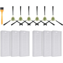 Vervangingsborstels voor M310 Accessoires: Zijborstel, HEPA-Filter