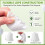 16 PCS 8 Fixed Heights  Mat Tees  Tees for Indoor Simulator Practice and  Mats 3