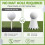 16 PCS 8 Fixed Heights  Mat Tees  Tees for Indoor Simulator Practice and  Mats 5