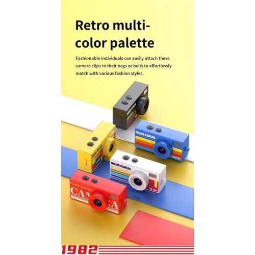 32G Thumb Keychain Camera Retro Action Camera Support Memory Card 1080P Camcorder Video Backpack Pendant Recorder E 1