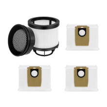 Replacement Filter and Dust Bag Set for PRO Ultra Handheld Vacuum Cleaner Parts Washable HEPA Filter