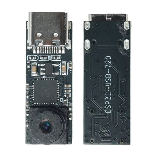 2PCS ESP32-S3 Development Board USB Type-C Camera Module 1280x720 1MP 65 Degrees FOV M5-CSP Standard UVC Protocol
