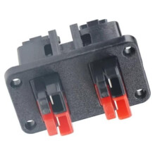 Conectores de Cabo de Alimentação de 45 A 600 V para Suporte de Montagem Fixa de Conector de Plugue de Painel