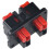45A 600V Power Plug Cable Connectors for Plug Connector Fixed Mounting Bracket Panel Power Plug Connector 5
