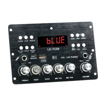 30W+30W Power Amplifier Board 5.0 2-Channel Guitar Instrument Amplifier Board for Car Speaker Outdoor Square A