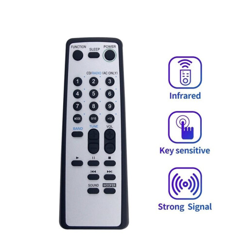 Replace RM-CG500A Remote Control for  Audio RM-CG500A Remote Control 1