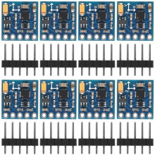 8er-Set GY-271 QMC5883L 3 Dreifach-Kompass-Magnetometer-Sensormodul 3-5V IIC Elektronisches Kompassmodul