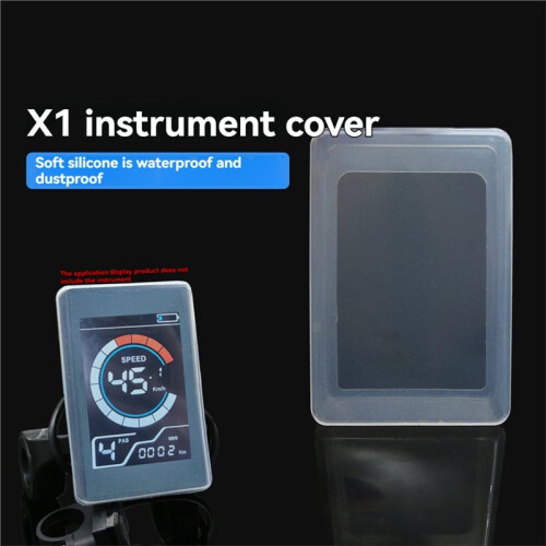 Capa Protetora de Silicone para Display de Bicicleta Elétrica X1 - Impermeável e Resistente À Poeira 2