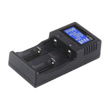 Lii-PD2 Li-Ion-Akkuladegerät für 18650/18500/16340/26650/21700/20700/18350/CR123A 3,7 V 1,2 V Akkus (US)
