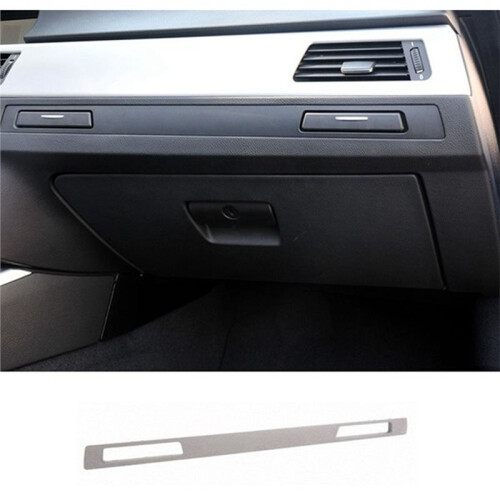 Car Water Cup Holder Panel Interior Strip Trim for  3 Series M3 2005-2012 E90 E91 E92 E93 51457138797 Grey 1