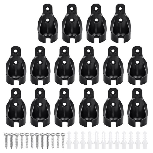 18Pcs Bungee  Cords Receivers Brackets Universal Blinds Bungee  Replacement Parts Roller Blind Accessories 1