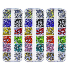 Packaged Hot Fix Rhinestones for Garment, Shoes & Bags - for DIY Crafts, Apparel & Decorations -US