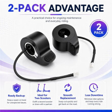2 Pack Electric Scooter Throttle Replacement for GXL V2 and Hiboy S2/S2 Pro Finger Accelerators Scooter Accessory