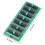 2pcs Eight Decade 1R - 9999999R Programmable SMD Resistor Slide Resistor Board Step Accuracy 0.1R 1% 1/2 Watt Module 6