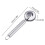 Rouleau gaufré pour décoration pâte raviolis et texture avec matière inox 3