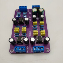 NE5532 Dual-Channel Active Crossover/Preamp Filter - Stereo Audio Electronic Crossover Board 106HZ