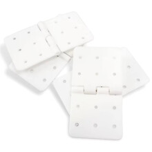 Import 50pcs Nylon Plane Hinge for RC Airplanes Aileron Connection Aeromodelling Model DIY Accessories Educational C