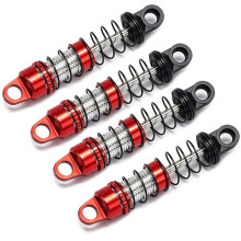 Set di Ammortizzatori Regolabili In Lega di Alluminio da 26 mm per Axial 1/30 SCX30 per per K10 Rock Crawler, Colore Rosso