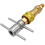 Refrigerator Fluorine Filling Quick Connector Tool 1/4 "Refrigerator Cleaning and Unblocking Pipeline Quick Connector A 3
