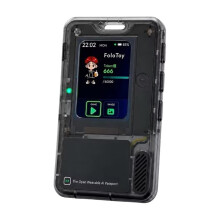 DIY Open AI Passport Card Wi-Fi ESP32-C3 240 X 320 TFT Color Screen Built-in Microphone Supports NFC XIAOZHI Games