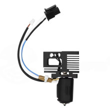 Hot-End-Baugruppe für QIDI 5 High Flow Printing für Carbonfaser-Nylon-PC-Filament, Ersatzteile, 370 C Hochtemperatur