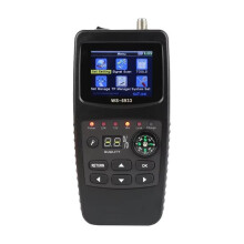Localizador de Satélite Satlink WS-6933, Digital, DVB-S2, com Tela LCD de 2,1 Polegadas, Compatível com As Bandas C e KU e Plugue Europeu.