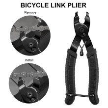 Juego de Herramientas para Cadena de Bicicleta, Reparación de Eslabones de Cadena, Kit de Herramientas Profesional, Cortador de Cadena, Calibrador de
