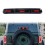 3rd Third Brake Light for  Bronco 2021-2023 High Mount Stop Light Brake Lamp Replacement Accessories 3