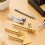 5 Pack Copper Plastic Welding Tips Triangle Smoothing Tip Replacement Set for Plastic , Car Bumper & Kayak Repair 2