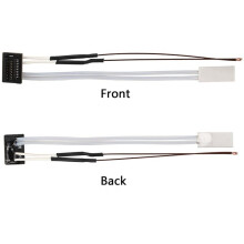 1set Ceramic Heater and Thermistor Kit for P1P/P1S, 24V 48W Ceramic Heater Cartridge,with Fixing Clip
