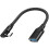 Câble USB-C coudé USB 3.2 15 W 0,2 m 2