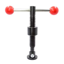 200mm T-Shaped Screw Carbon Steel Trapezoidal Fixture Screw for Woodworking Machinery TransmissionT16