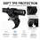4 Pack Bicycle Flashlight Mount, Bike Flashlight Holder Light Stand, for Bicycle Stroller Wheelchair, Camping Pole 2