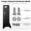Tailgate Theft Protector for  Tacoma 2005-2015 Anti-Theft Tailgate Lock Bracket with Security Hardware 6